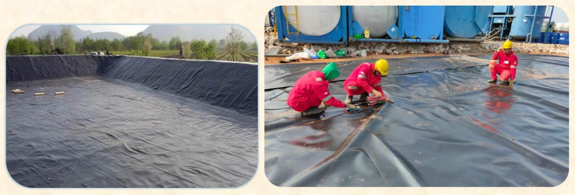 pemasangan geomembrane